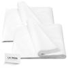 Водонепроницаемая простыня Lamont белая 50x70см, 200 шт.