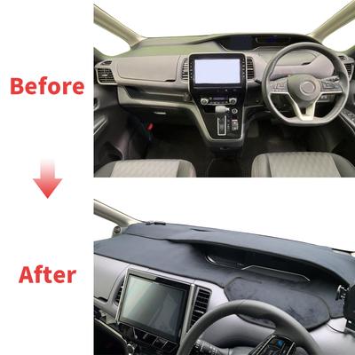 Подходит для Nissan Serena C27 2016-2025 Suzuki Landy Автомобильный коврик на панель приборов Чехол на приборную панель Коврик DashMat Солнцезащитный коврик Защитные коврики Аксессуары