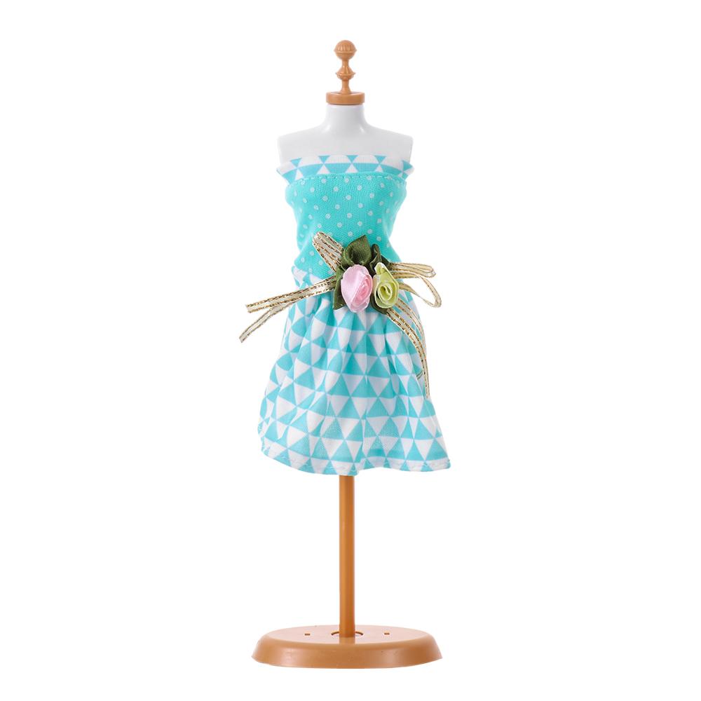Tool Toys Dress Mini  House Display Holder Doll Dress Support Hangers Mannequin Model Stand