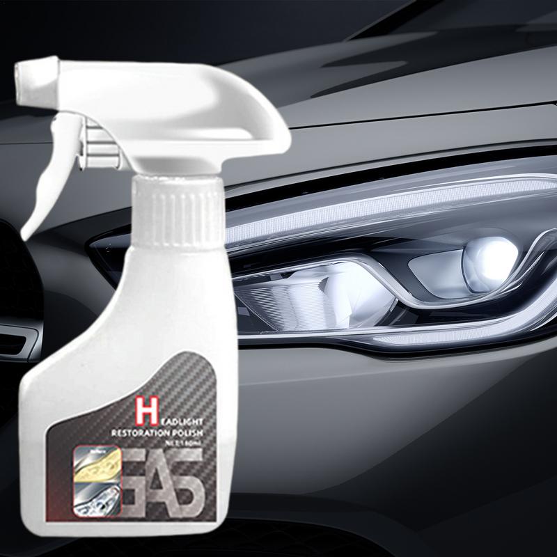 Car Headlight Cleaner Liquid Refurbishment Repair Agent Headlight Renewal Headlights Lens Polishing Lights Restorer For