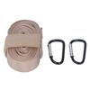 Camping Storage Strap 10.17ft Long Durable Nylon Adjustable 7 Round Holes Widely Used Hammock Straps with 2 Carabiners
