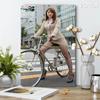 Vackse Металлическое Настенное Искусство Велосипед 20x30см Всепогодное Наружное и Внутреннее Украшение