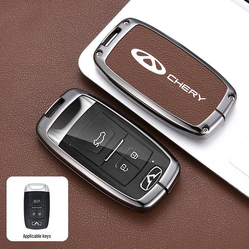 Чехол для ключа Chery Kaiyi и Xuanjie Pro - Корпус ключа для 21 модели - Стильный защитный чехол для мужчин.