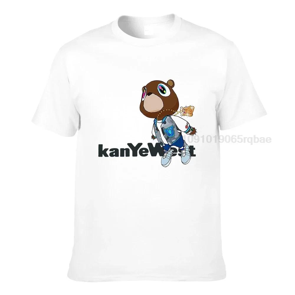 Kanye West Graduation Bear Short Sleeve T Shirt Reprint Digital S5xl H9157 100 Cotton Unisex T Shirt Unisexs Tee