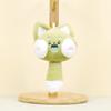 Adorable Long Tail Plush Cat Keychain Soft And Cuddly Short Plush Stuffed Toy