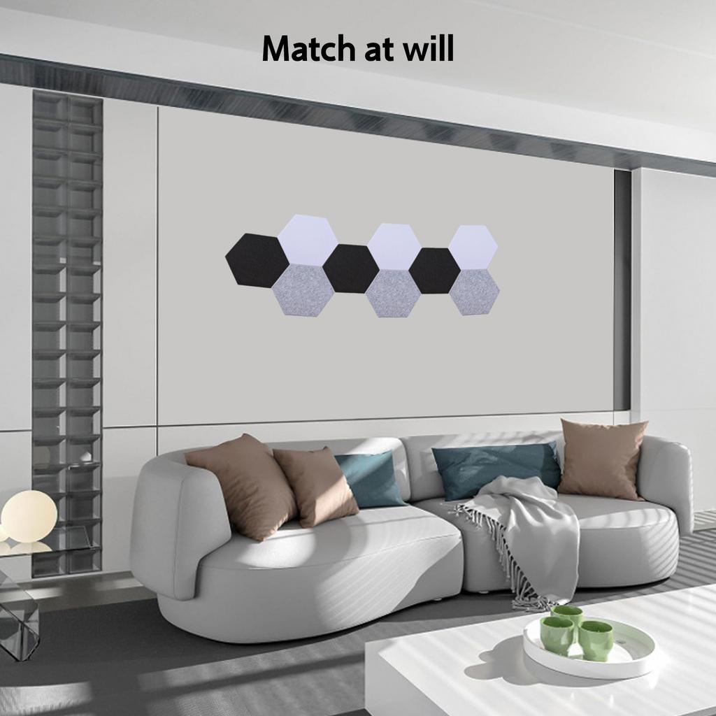 12 упаковок акустических панелей с шестигранной звукоизоляционной прокладкой для студии звукозаписи, офиса, дома 11,8 x 10,2 x