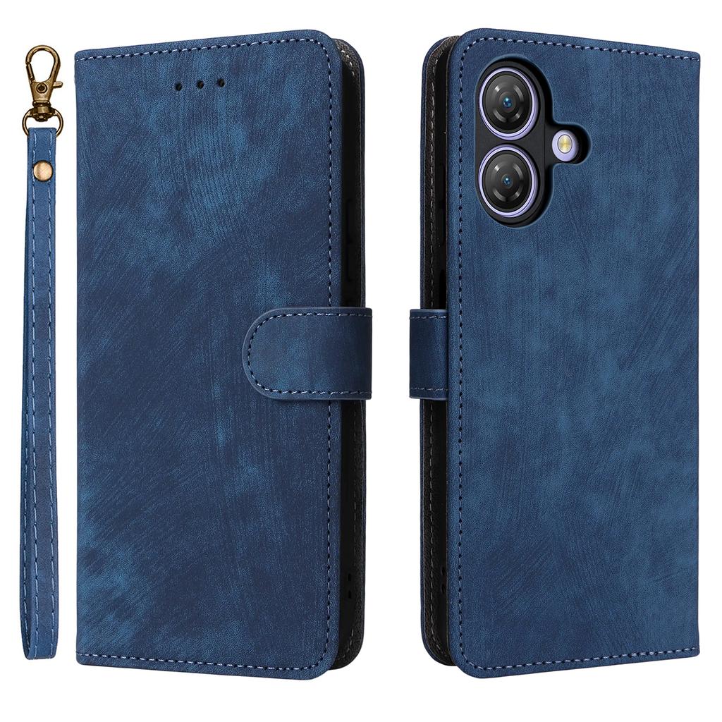 Для Ulefone Note 21 Чехол-кошелек с RFID-блокировкой, Обложка-подставка из ПУ кожи с ремешком