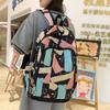 Schoolbag New College Student Versatile High School Backpack Large Capacity Student Junior High School Backpack Female