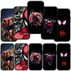 Для iPhone 17 16 15 Xiaomi Poco F7 F8 X7 X6 C85 C75 C71 M8 Redmi Note 14 13 12 Pro Max 14C 13C 15C A3 A4 Чехол Аниме Человек-паук Marvel Человек-паук Обложка