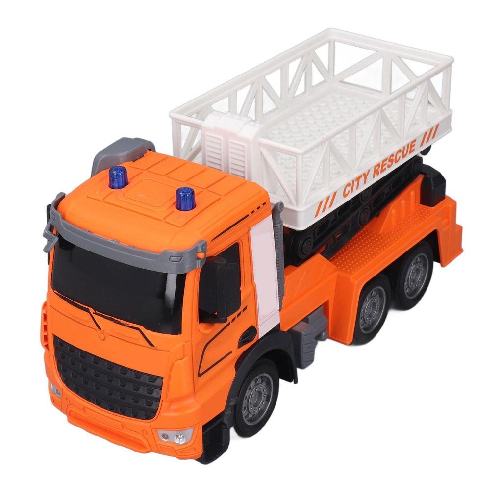 Электрический подъемный автомобиль с дистанционным управлением, 11-канальный, стимулирующий, музыкальный, световой, подъемный инженерный автомобиль для