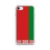 Coque iPhone - Biélorussie - SE 2020 - Souple - Multicolore - Design Drapeau