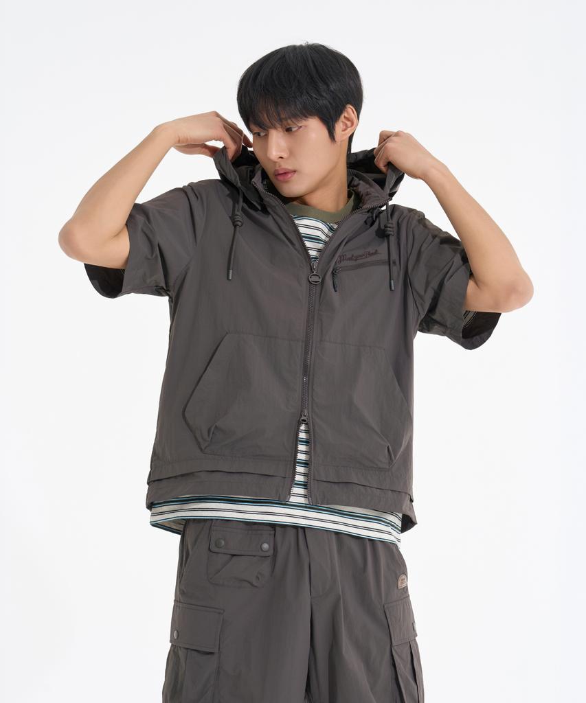 Bbc Earth Anoraquet Half Jacket Khaki