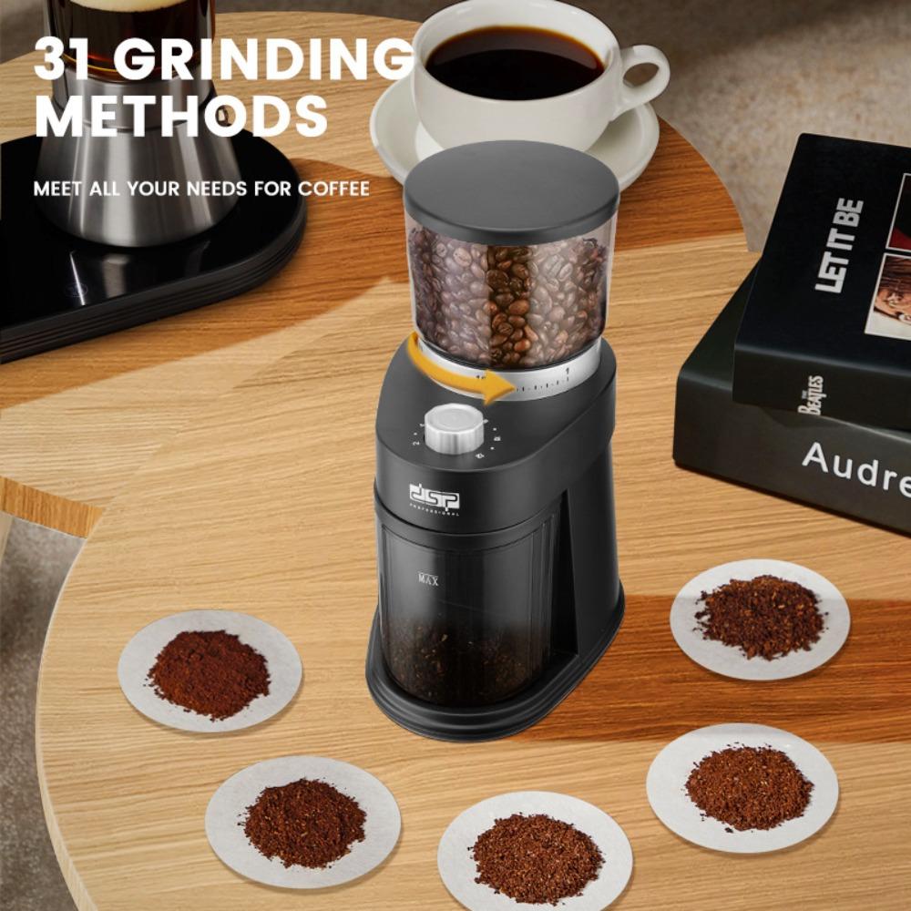 Coffee Bean Grinder Electric Household Italian Grinder Bean Grinder Small Timer
