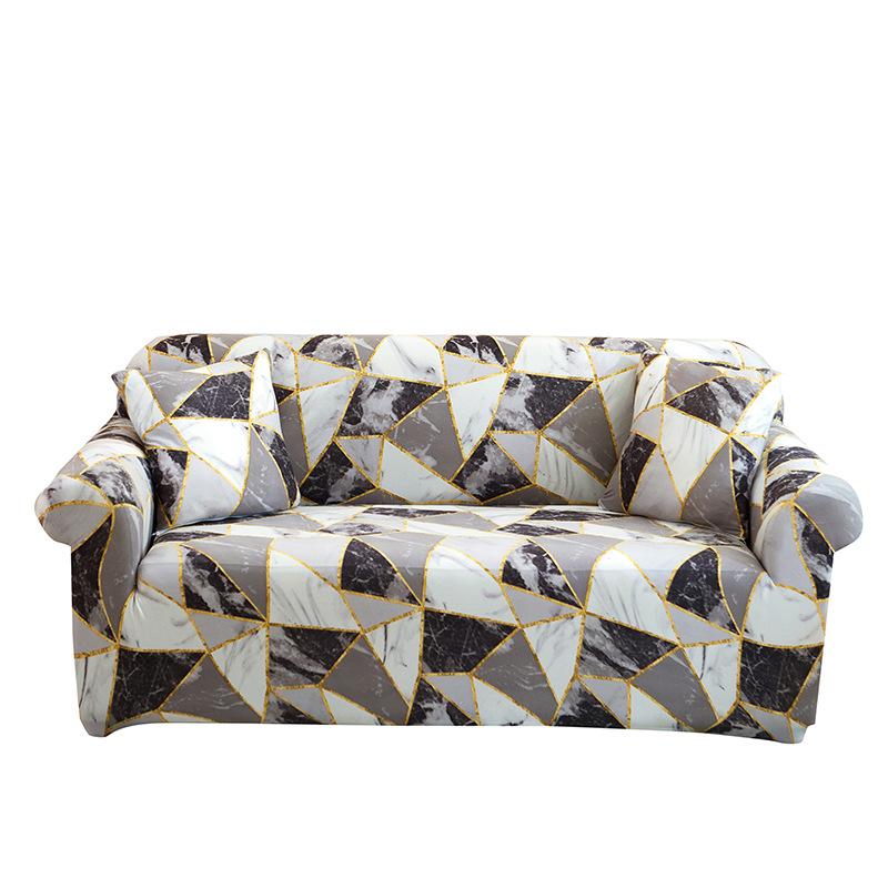 New Elastic Sofa Cover, Fully Covered with Dust-proof Leather, Sofa Towel, and Fabric Combination for All Seasons