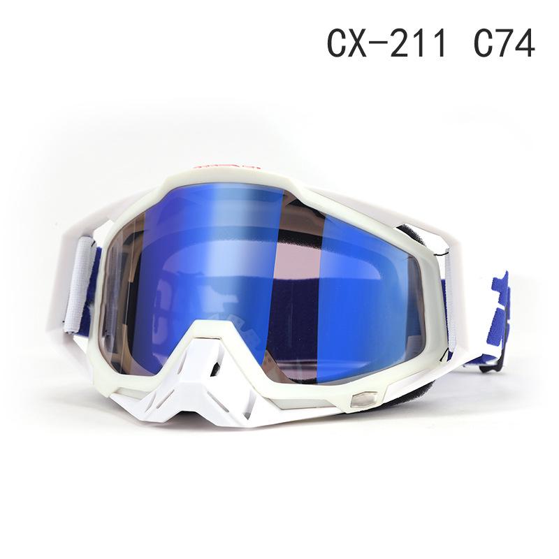 Ветрозащитные мотоциклетные и лыжные очки для использования за границей: 100% Внедорожная езда, катание на природе и защита при скоростном спуске