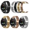 Металлический Миланский Ремешок для Часов Garmin Venu vivoactive 3 Vivomove HR Браслет из Нержавеющей Стали Ремешок для Часов Быстросъемный 20 мм