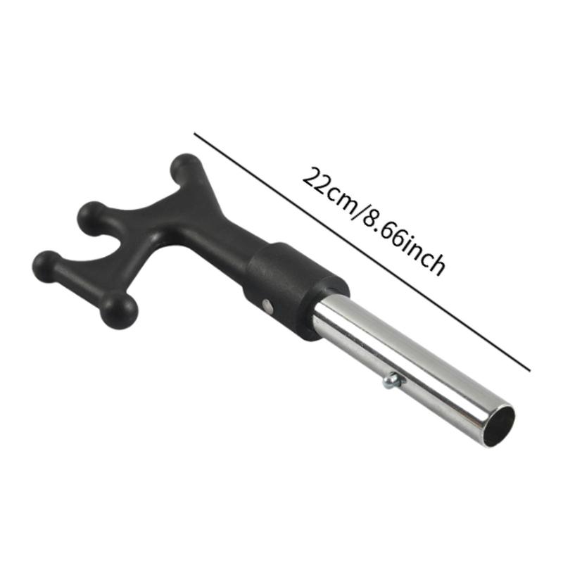 Premium Marine Boat Hook Head Iron Nylon Boat Accessories Practical Tool for Anchor Boat and Raft Docking