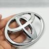 CKD1 1Pc ABS Front Head Grill Hood Bonnet Emblem Rear Tail Bumper Trunk Logo Badge ABS Car Logo 3D For Toyota Corolla Camry RAV4