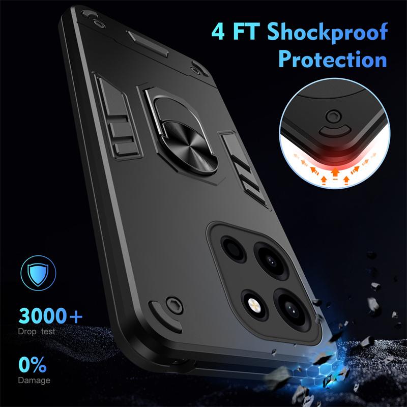 Чехол Для For Oneplus Nord 6 Чехол Ударопрочный Броня Защита Камеры Задняя Крышка Для Oneplus 1 + Nord6 Магнитный Держатель Кольцо Coque