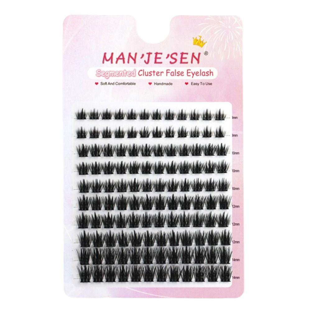 Natural Look 120/144/240 Pcs Lash Clusters DIY Eyelash Extension Kit for Beginners