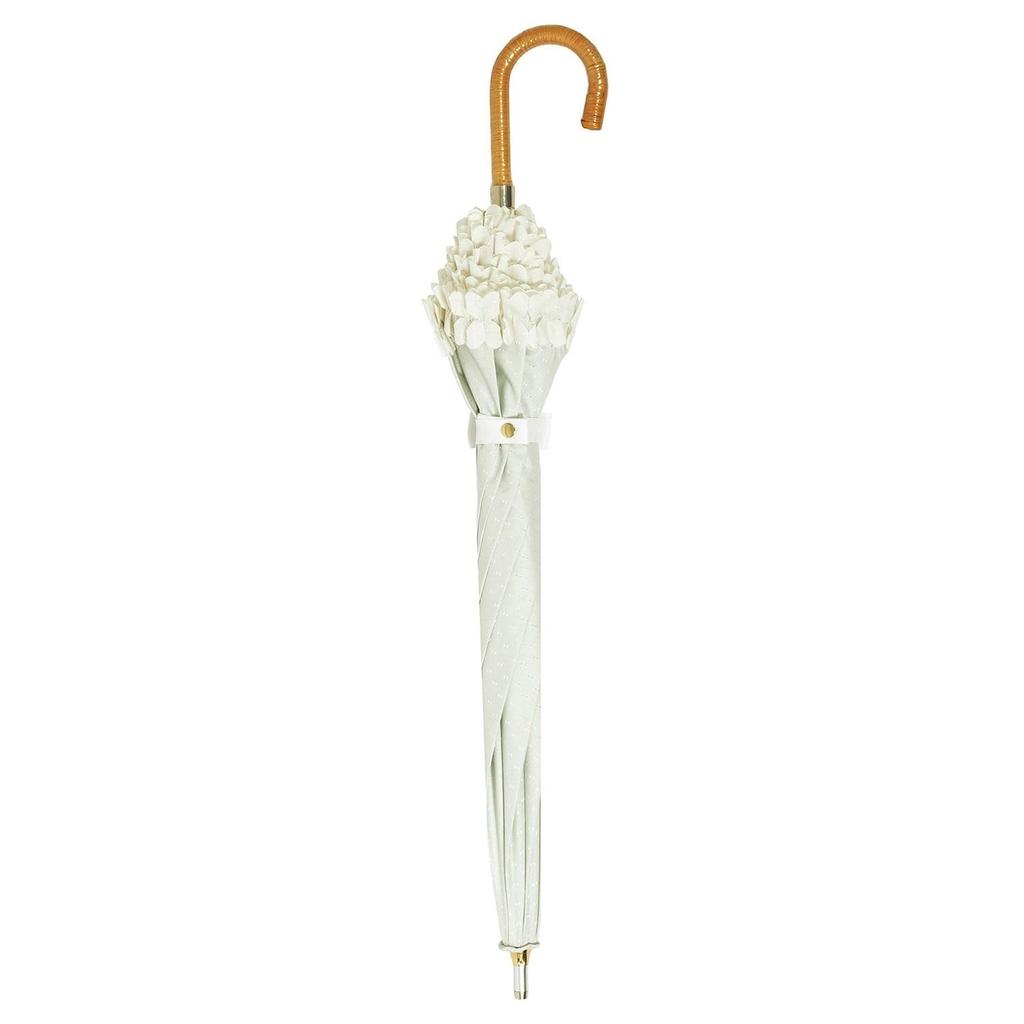 Moonbat en Long Rain или Premium Light Heat and UV Dobby [Lanvin Bleu] Женский зонтик от солнца, Зонт, Блеск, Блокировка, Защита, Рюши, 22-084-12078-06,