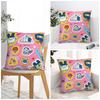 Pillow Cover Japanese Tamagotchis Printed Cushion Cover Morden Pillow Case For Chair Sofa Home Decoration Pillowcases