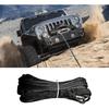 1/4'' X 50 Ft Car Synthetic Winch Rope Kit, 10,000LBs Winch Cable Line With Protecting Sleeve And Thimble, Universal Car Accessories For ATV UTV