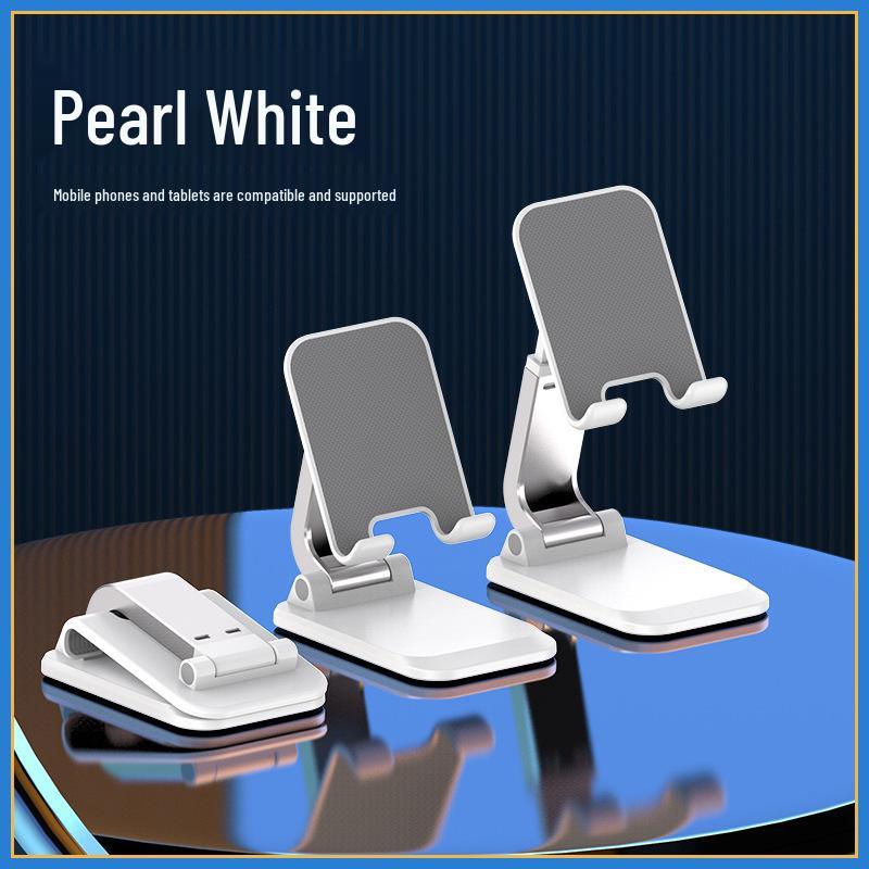 New Foldable Mobile & Tablet Stand: Multi-functional, Adjustable, Perfect for Live Streaming & Desktop Use