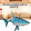Decoration Moveable Shark Metal Crafts Decoration Ornament Gift for Wall