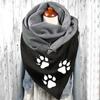 Women  Series Printing Scarf Fashion Multi-Purpose Shawl Scarf