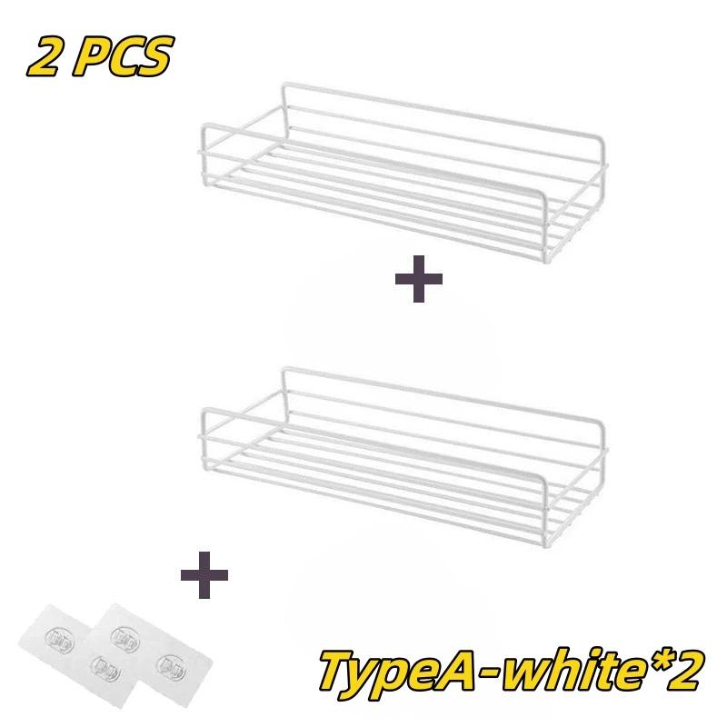 1/2 шт. металлическая полка для ванной комнаты без сверления, металлическая угловая полка, полка для хранения душа, кронштейн, органайзер для аксессуаров для ванной комнаты, полка для шампуня