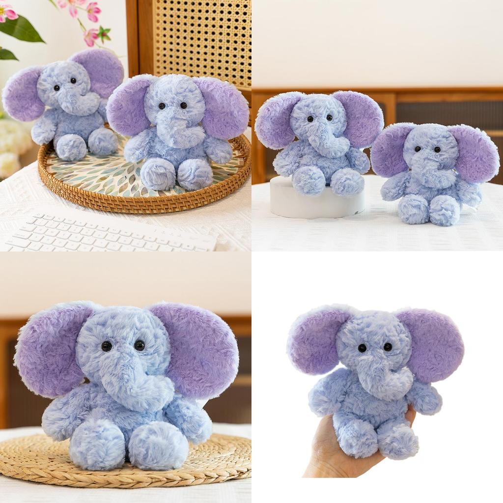 Scented Elephant Stuffed Animal Keychain With Clip For Kids Room Decor