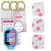 3x Apgo Ultra-Clear Hybrid Protective Glass Compatible with Forever Kids Watch See Me KW-300, Flexible Nano Glass, Great Replacement for Tempered Glas