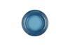 Le Creuset Legend Plate, 15cm, Marine Blue, Heat and Cold Resistant, Microwave, Oven, and Dishwasher Safe [Official Japanese Product]