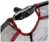 PROX PX99240 Fishing Net with Raft Gunmetal raft frame and net Frame, 4-Fold, 40cm, [Compact set]