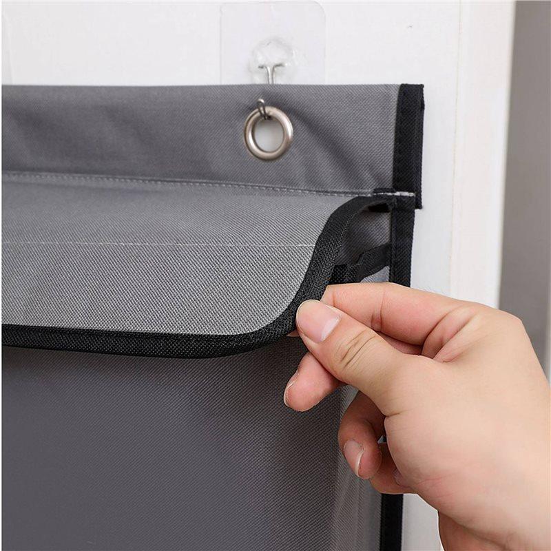 J1UL1N 2X Waterproof Storage Hanging Bag, Bathroom And Bathroom Hanging Storage Bag Behind The Door, Wall Hanging Storage Bag