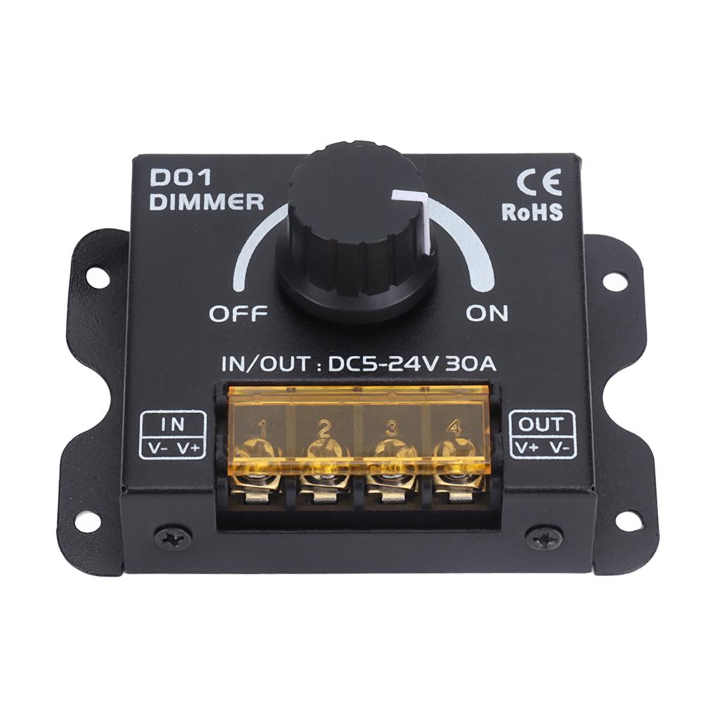 Светодиодная лента с 14 кнопками, беспроводной диммер, контроллер регулировки яркости освещения DC5V‑24V с дистанционным управлением