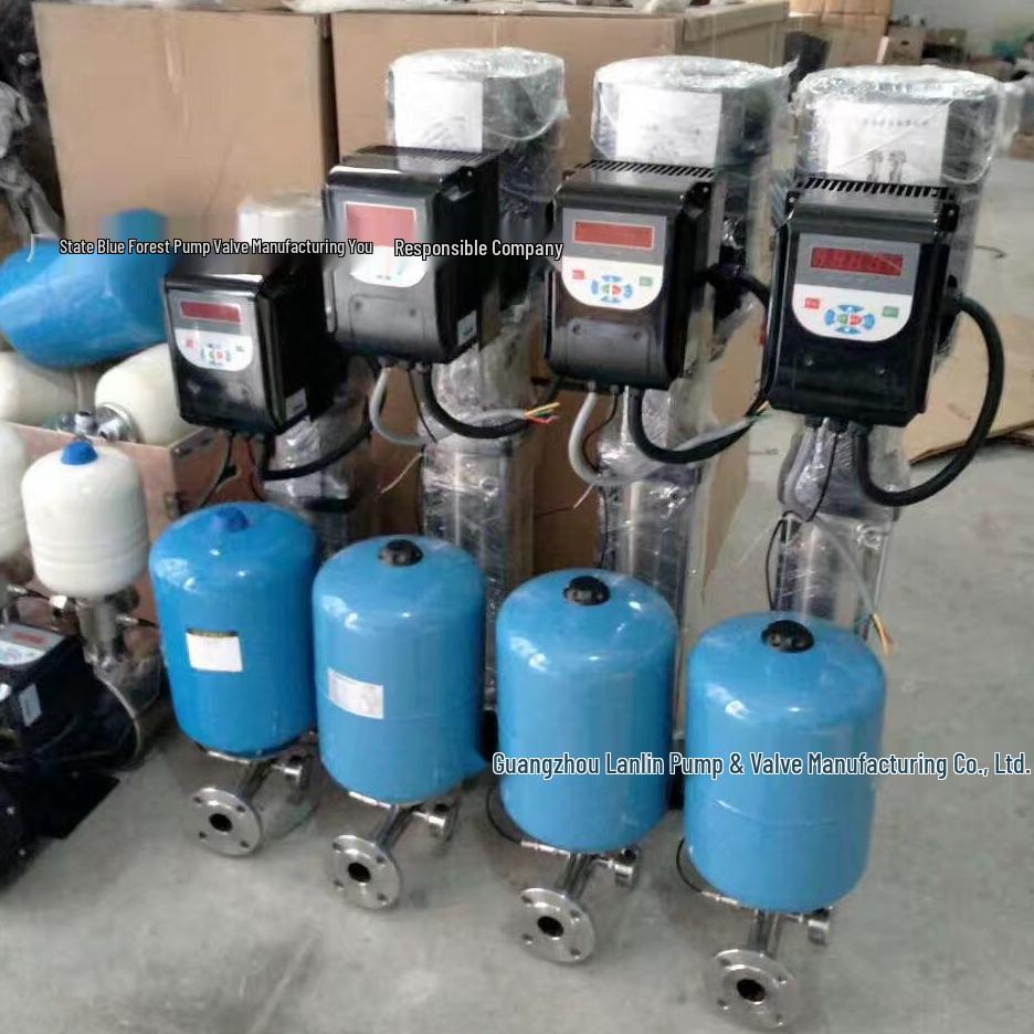 No-Negative-Pressure Water Supply System: Variable Frequency, Constant Pressure, Community & High-Rise Booster Pumps.