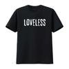 Мужская футболка Loveless Soft Goth Grunge Funny Single Черная X Large винтажная стираная эластичная удобная унисекс дизайнерская одежда
