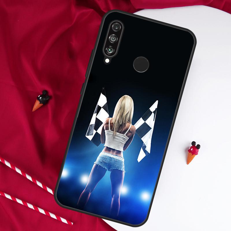 Чехол для телефона Huawei Nova 12s 11i 12i 10 9 SE 5T Y91 Y90 Y60 Y70 Y72 Y61 P20 P40 P30 Lite P60 Pro с рисунком «Гонщик»