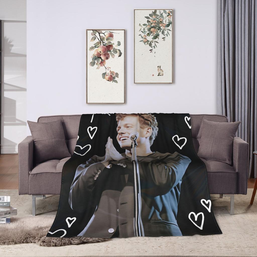 Luis Miguel Plush Blankets Boy Girl Flannel Throw Blanket For Couch Bed Soft Warm Custom Quality Bedspread Birthday Gift