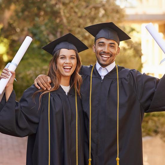 Почетные шнуры для выпускников 67 дюймов, выпускные кисточки, плетеные шнуры Национального почета для выпускников колледжа, бакалавров, магистров, докторов, выпускная церемония