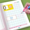 Детский цифровой набор для практики каллиграфии: Тетрадь с сеткой для письма, пиньинем и наклейками для детского сада (1-10)