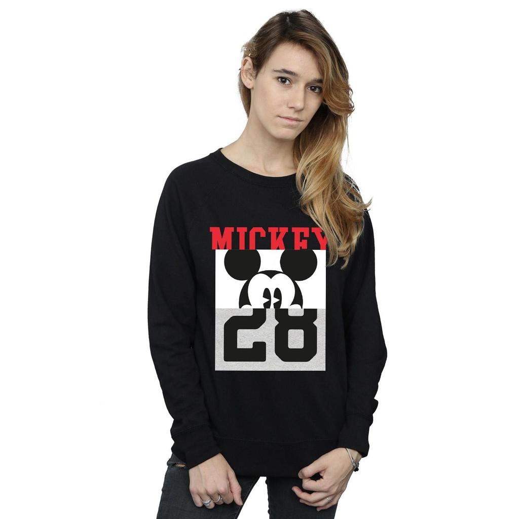 Disney Womens/Ladies Mickey Mouse Notorious Split Sweatshirt