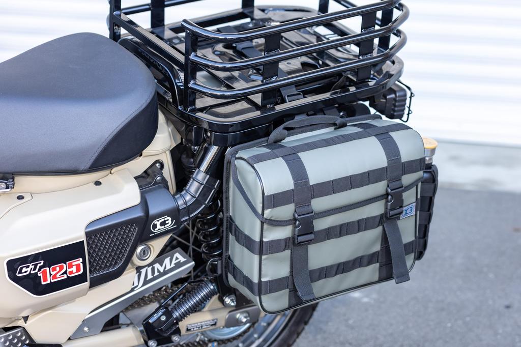 Kijima Touring Bag Green ZK3-10009G Tarpaulin/Olive