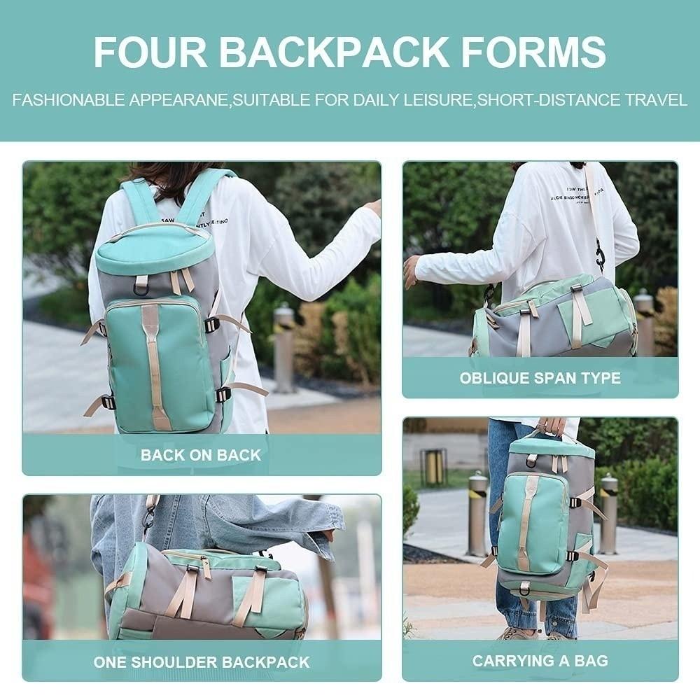 Multifunctional Travel Luggage Bag Handheld Sports Fitness Bag Portable Duffle Bag Mountaineering