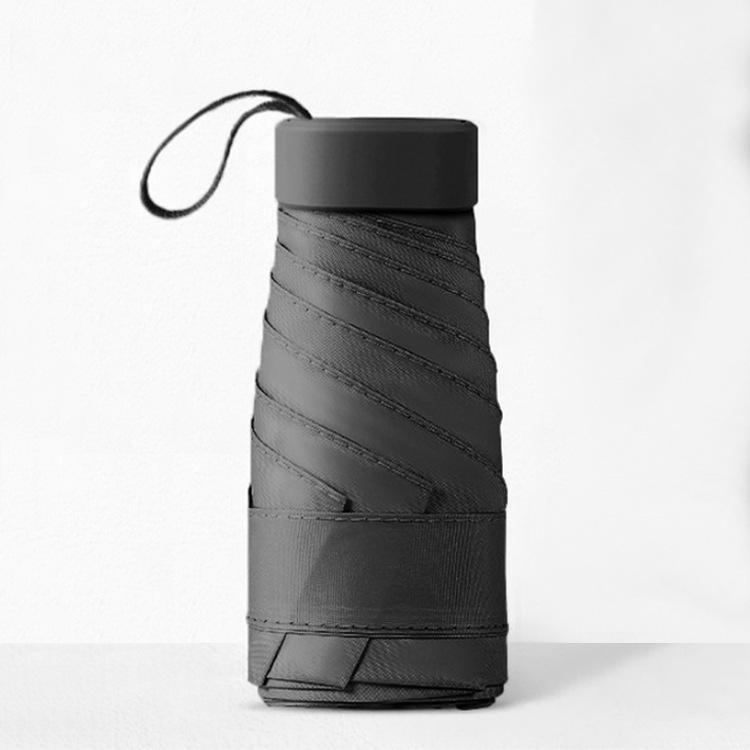 Новинка 2025 года, новый плоский шестискладной зонт, солнцезащитный козырек, 14 см, карта, 50%, складной мини-ультралегкий солнцезащитный зонт