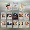 One Piece Луффи Арка Вано Магнит за награду: Прочный, толстый акриловый аниме-стикер