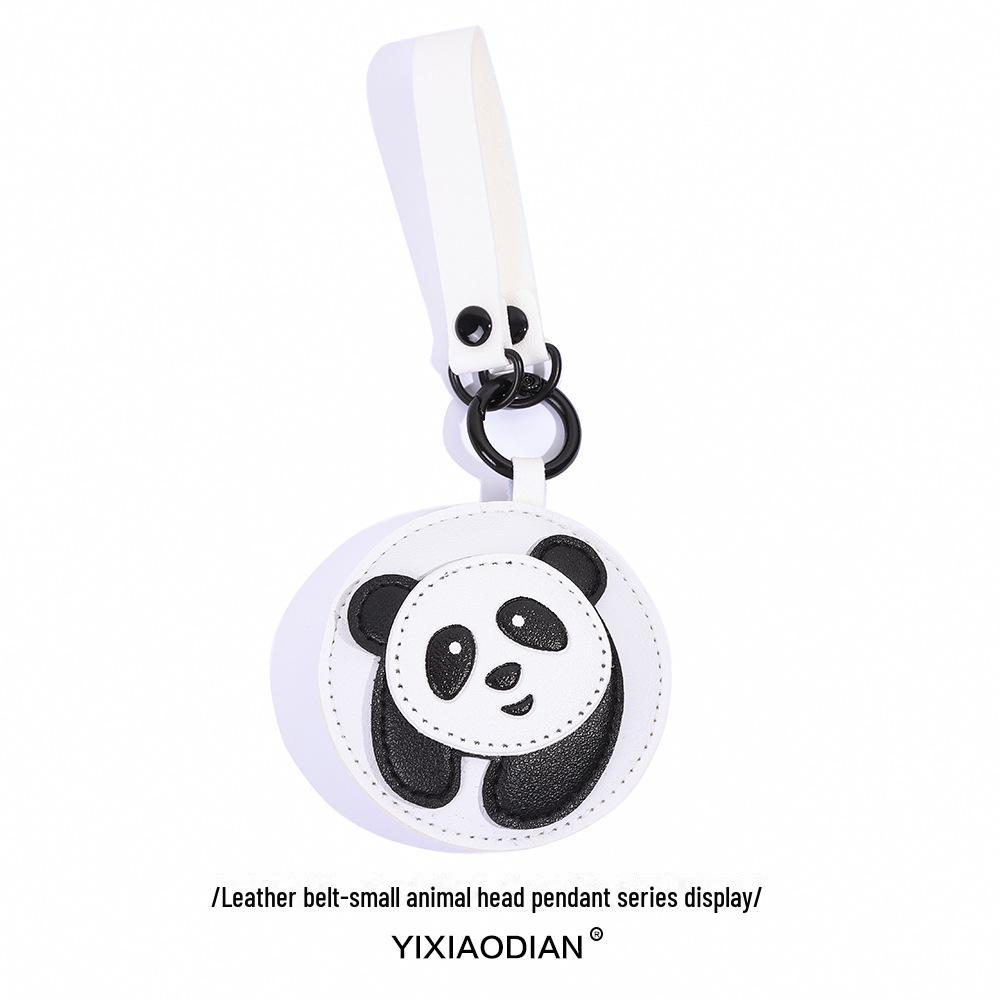 Креативный милый брелок-подвеска в виде панды, льва, сиба-ину из искусственной кожи для сумок