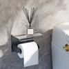 Золотой держатель для бумажных полотенец в ванную комнату Алюминиевый настенный держатель для рулона туалетной бумаги Черный/Хромированный держатель для туалетной бумаги Держатель для мобильного телефона